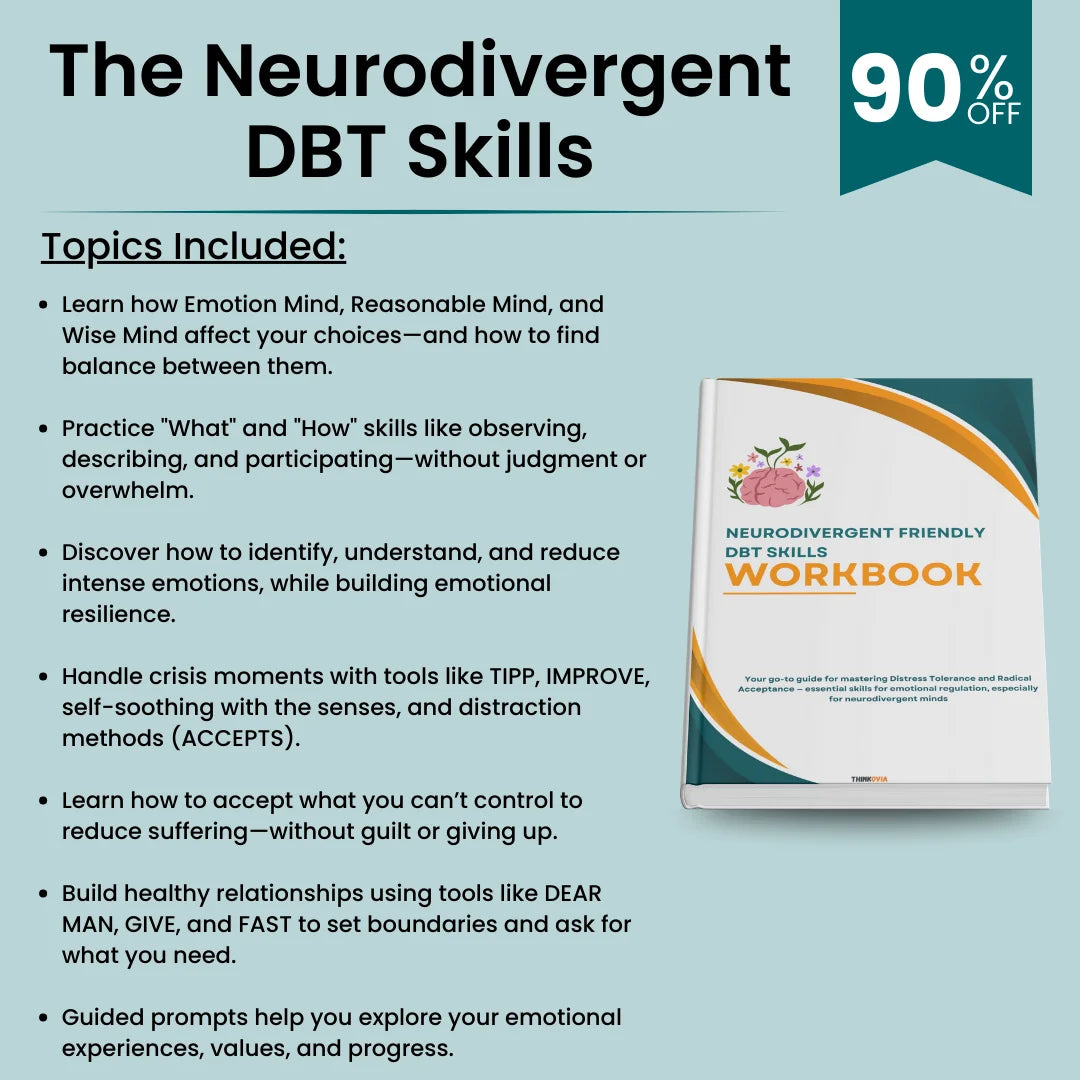 Neurodivergent-Friendly DBT Skills Workbook
