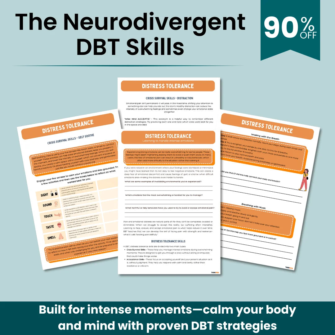Neurodivergent-Friendly DBT Skills Workbook