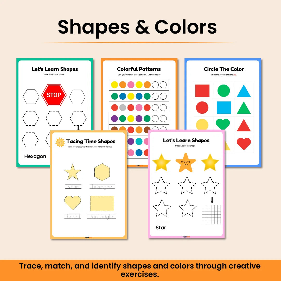 Kindergarten Busy Book - 180+ Fun Learning Activities for Kids | Perfect for Homeschool & Classroom