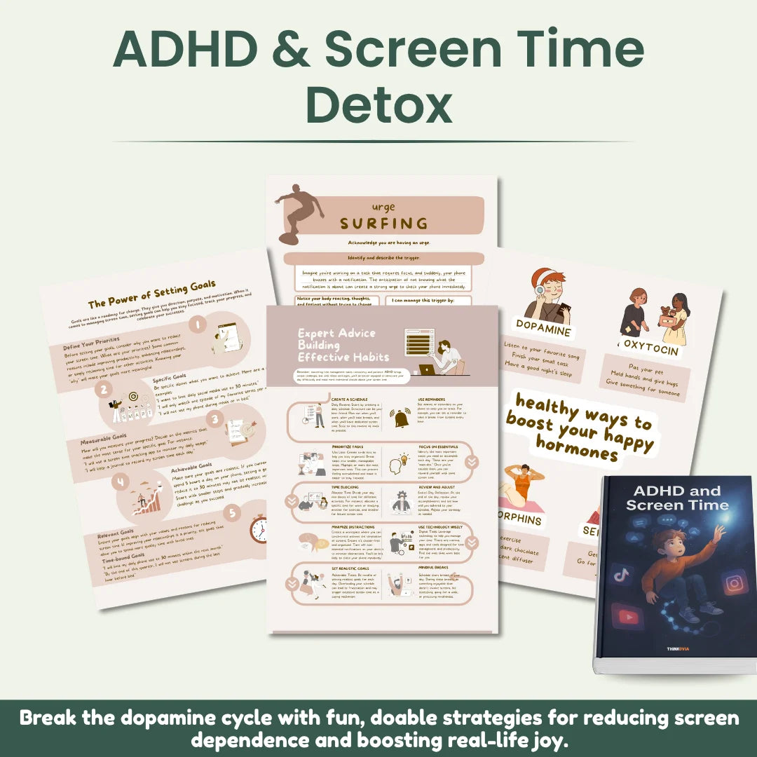 The Ultimate ADHD Toolkit: 6-in-1 Workbook & Planner Bundle