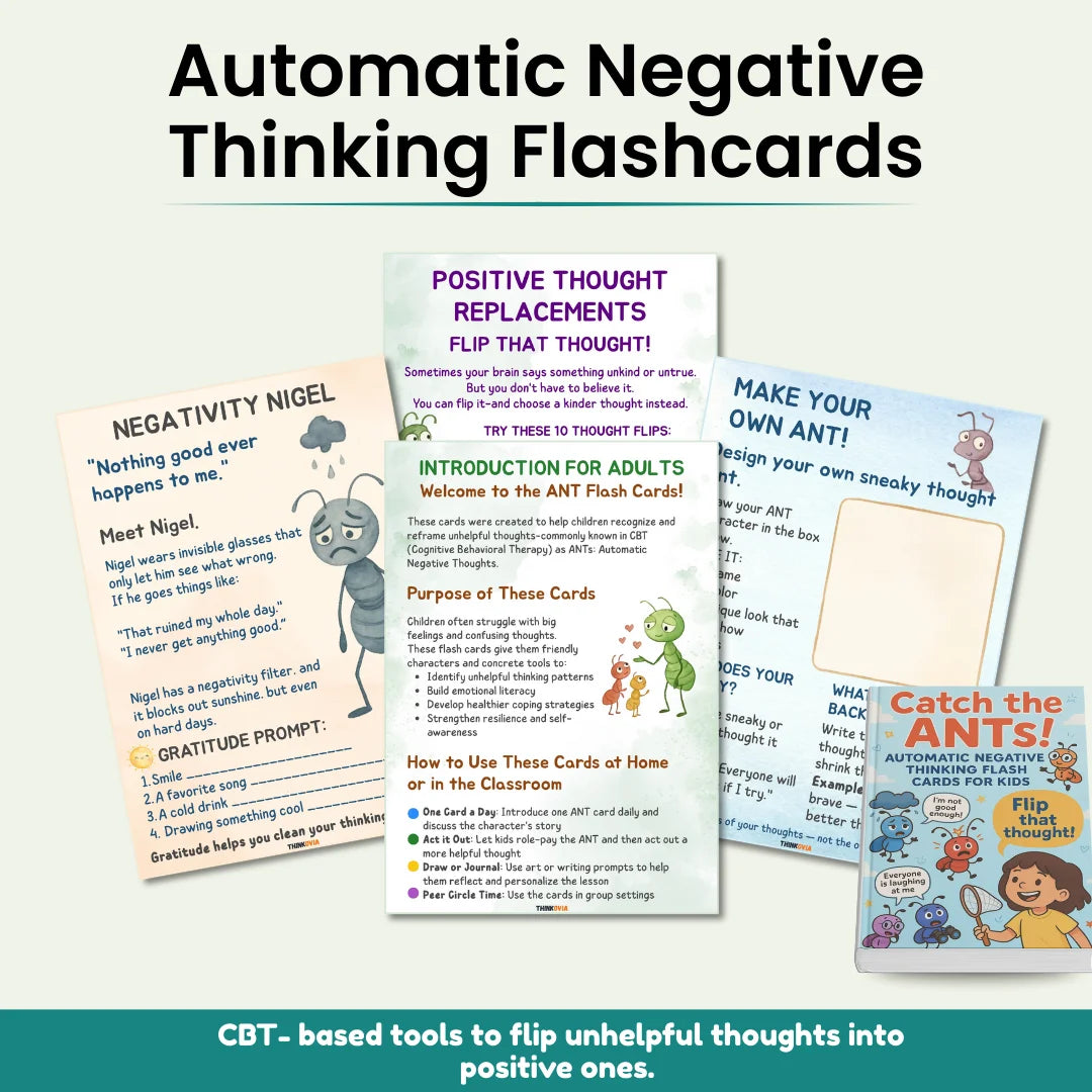 6-in-1 Kids Mental Health Bundle – Workbooks & Journals | Emotions, Mindfulness, Gratitude & Confidence