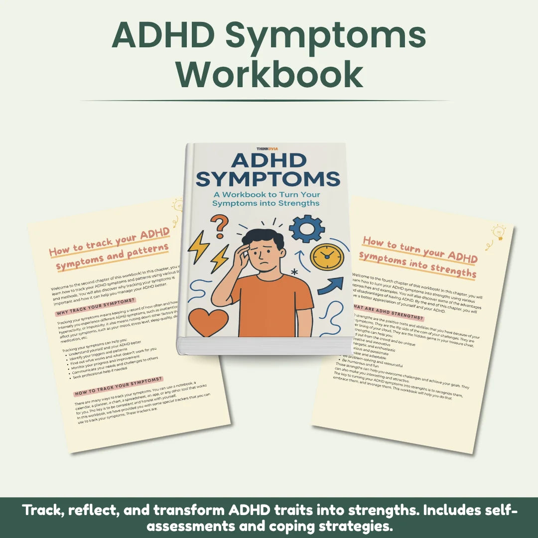 The Ultimate ADHD Toolkit: 6-in-1 Workbook & Planner Bundle