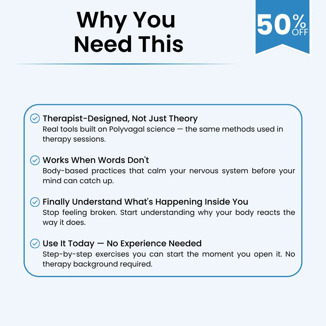 The Nervous System Regulation Workbook: A Polyvagal Theory Workbook for Emotional Balance & Resilience | Somatic Exercises & Vagus Nerve Therapy