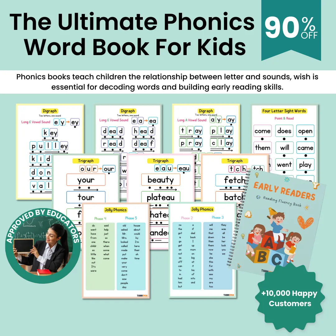 phonics workbook for kids