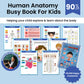 Human Anatomy Busy Book Preschool Worksheets - Homeschool Resources | Learning Toddler Activities