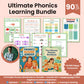 The Ultimate Phonics Learning Bundle For Kids – 2 Books in 1 | From The Alphabet Stage To Advanced Phonics Mastery