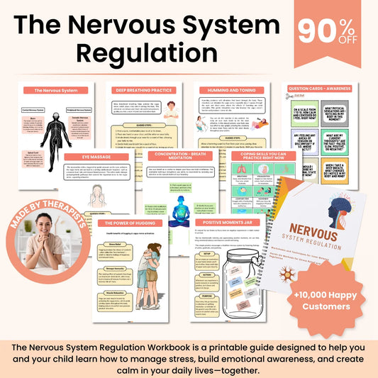 The Nervous System Regulation Workbook: A Polyvagal Theory Workbook for Emotional Balance & Resilience | Somatic Exercises & Vagus Nerve Therapy
