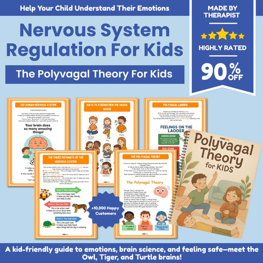The Polyvagal Theory for Kids | Nervous System Regulation Workbook
