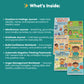 6-in-1 Kids Mental Health Bundle – Workbooks & Journals | Emotions, Mindfulness, Gratitude & Confidence