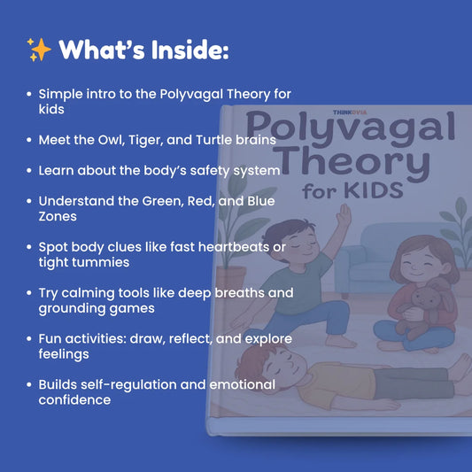 The Polyvagal Theory for Kids | Nervous System Regulation Workbook