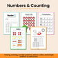 Kindergarten Busy Book - 180+ Fun Learning Activities for Kids | Perfect for Homeschool & Classroom