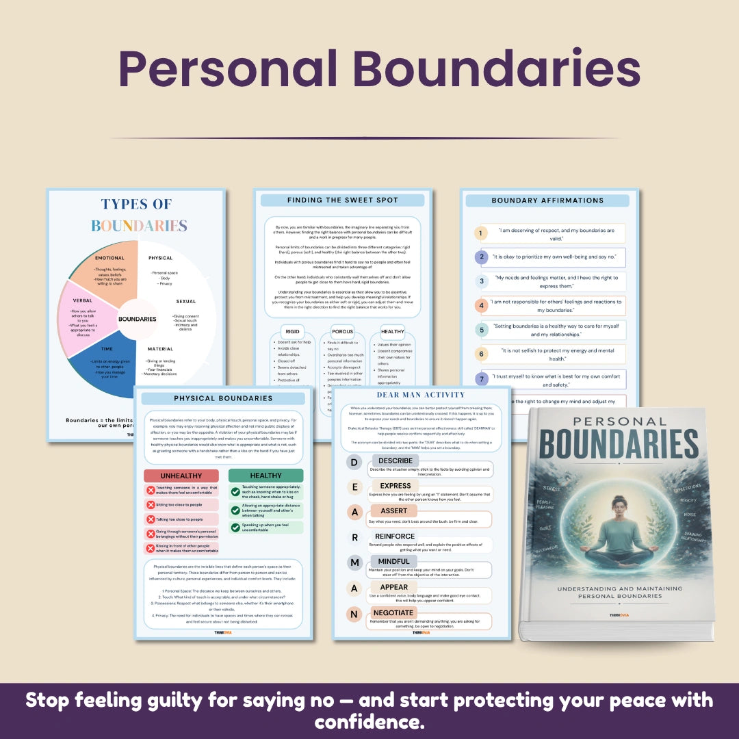 The Complete Mental Reset Bundle (7-in-1) – Anxiety Relief, Self-Care, Confidence & Emotional Healing Workbooks