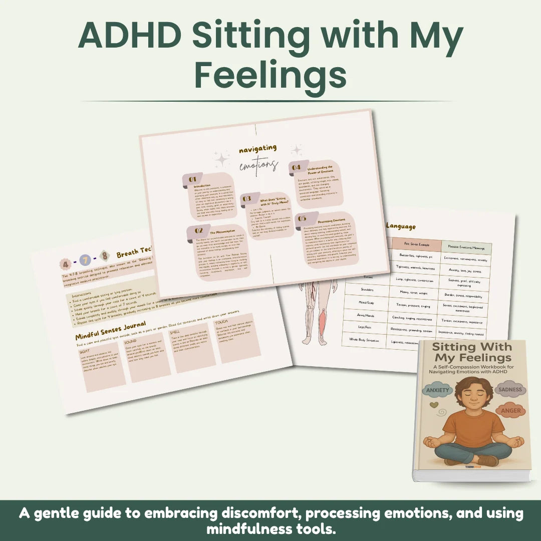 The Ultimate ADHD Toolkit: 6-in-1 Workbook & Planner Bundle
