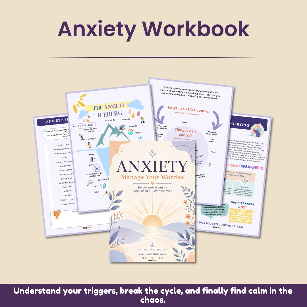 The Complete Mental Reset Bundle (7-in-1) – Anxiety Relief, Self-Care, Confidence & Emotional Healing Workbooks