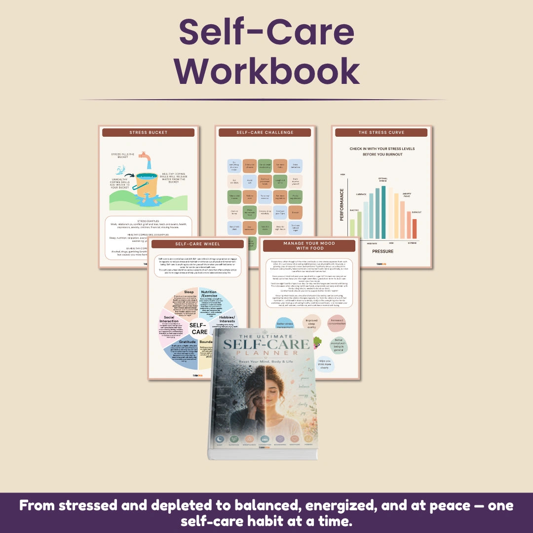 The Complete Mental Reset Bundle (7-in-1) – Anxiety Relief, Self-Care, Confidence & Emotional Healing Workbooks