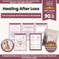 Healing After Loss grief recovery workbook printable PDF for processing loss, honoring memories, and finding comfort