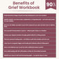 Bereavement workbook printable pages for grief support, remembrance, and emotional comfort