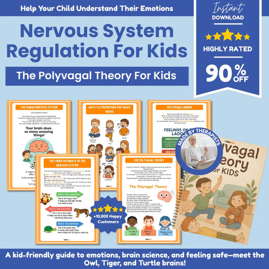 The Polyvagal Theory for Kids | Nervous System Regulation Workbook