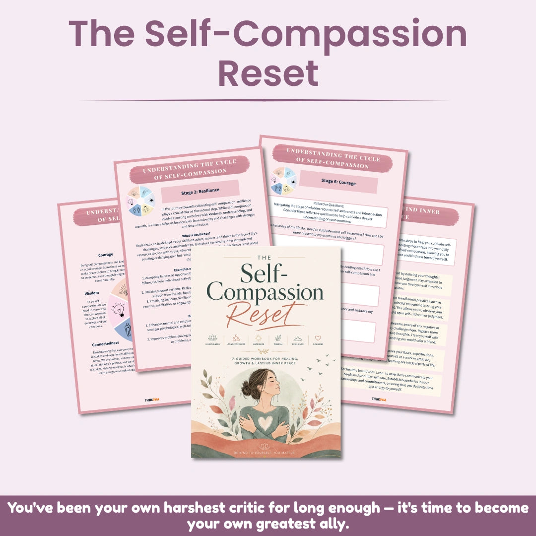 Printable mental health workbooks for inner healing